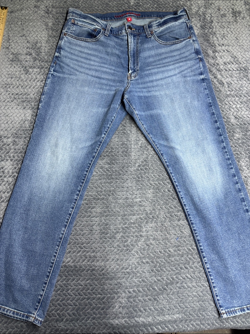 Lucky Brand Men's Light Blue Straight Jeans